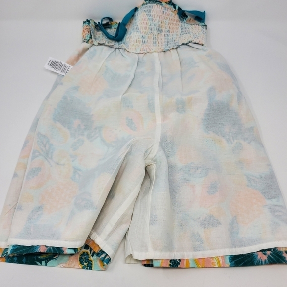 TOMMY BAHAMA SHORTS ROMPER SMOCKED TOP 100% COTTON FRUIT PRINT GIRLS TODDLER 4T - Picture 12 of 13